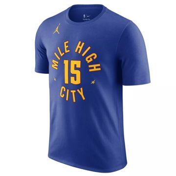 NBA DENVER NUGGETS NIKOLA JOKIC STATEMENT N&N TEE 'RUSH BLUE'