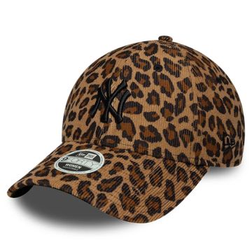 WMNS NEW YORK YANKEES MLB CORD 9FORTY ADJUSTABLE CAP 'LEOPARD BEIGE'