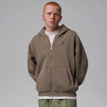 BROOKLYN FLEECE OVERSIZES FULL-ZIP HOODY 'PALOMINO'
