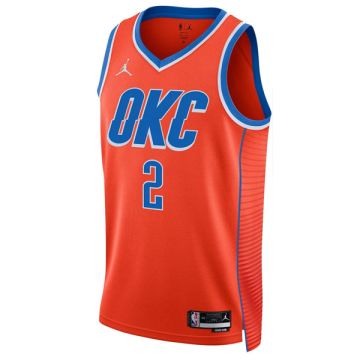 JORDAN x NBA OKLAHOMA CITY THUNDER STATEMENT EDITION JERSEY '#2 SHAI GILGEOUS ALEXANDER'