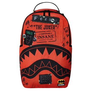 JOKER DC ASYLUM BACKPACK 'RED'