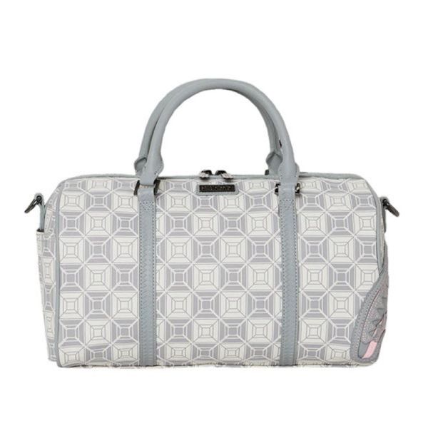 A.I.8 AFRICAN INTELLIGENCE BOOKED & BUSY MINI DUFFLE 'GREY'