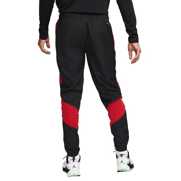 Pants and jeans Jordan Dri-FIT Sport Woven Pant Black/ Gym Red/ Gym Red